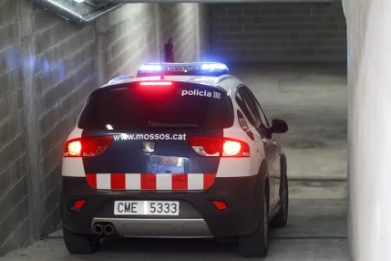 Un vehículo de los Mossos d'Esquadra.