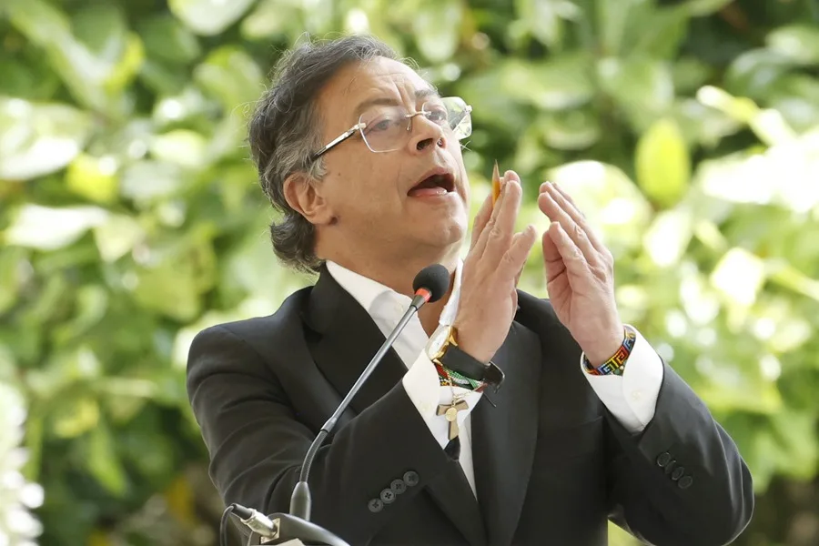 El presidente de Colombia, Gustavo Petro.
