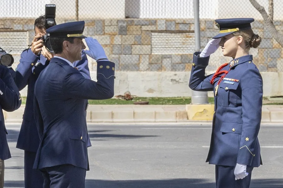 princesa Leonor Academia Aire Murcia