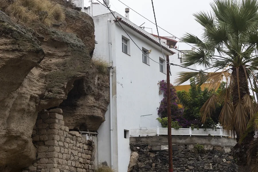 Imagen de la vivienda donde sucedieron los hechos, en el diseminado de Siete Puertas, en el barrio de San Lorenzo