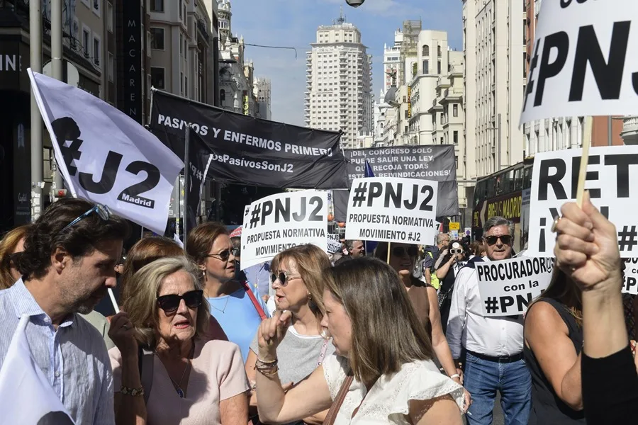 mutualistas manifestación Seguridad Social 