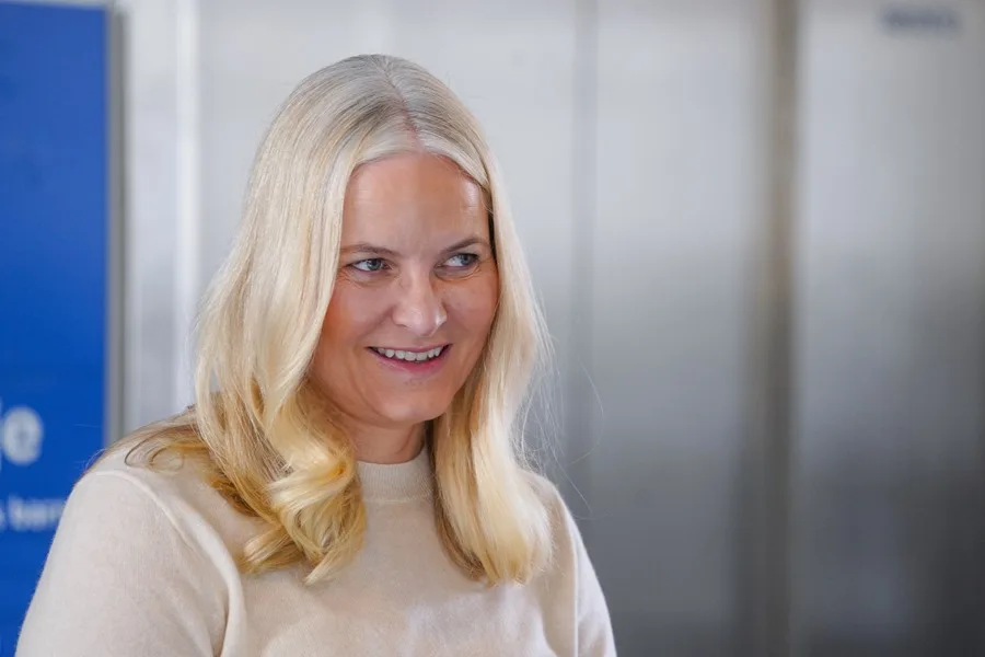 La Princesa Heredera de Noruega, Mette-Marit,