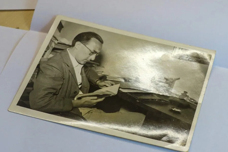 De pequeño lo guardaba todo,