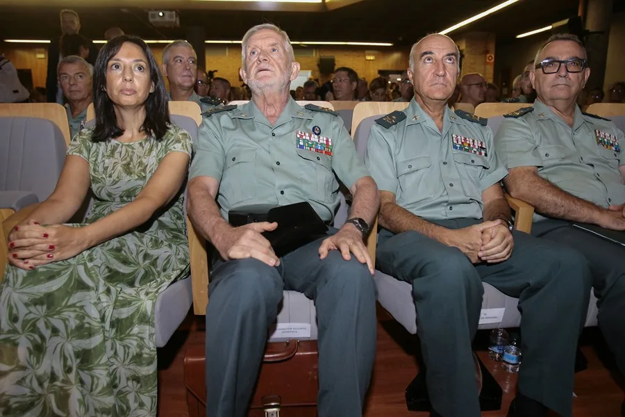 La directora general de la Guardia Civil, Mercedes González, este miércoles en Guadalajara.