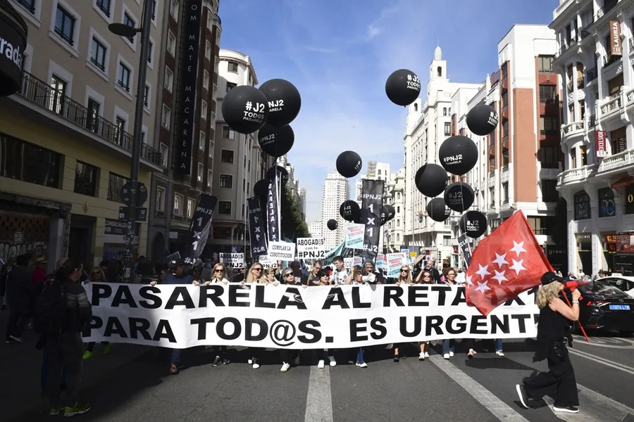 mutualistas manifestación Seguridad Social