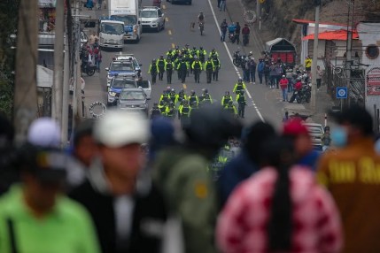Ecuador detenidos