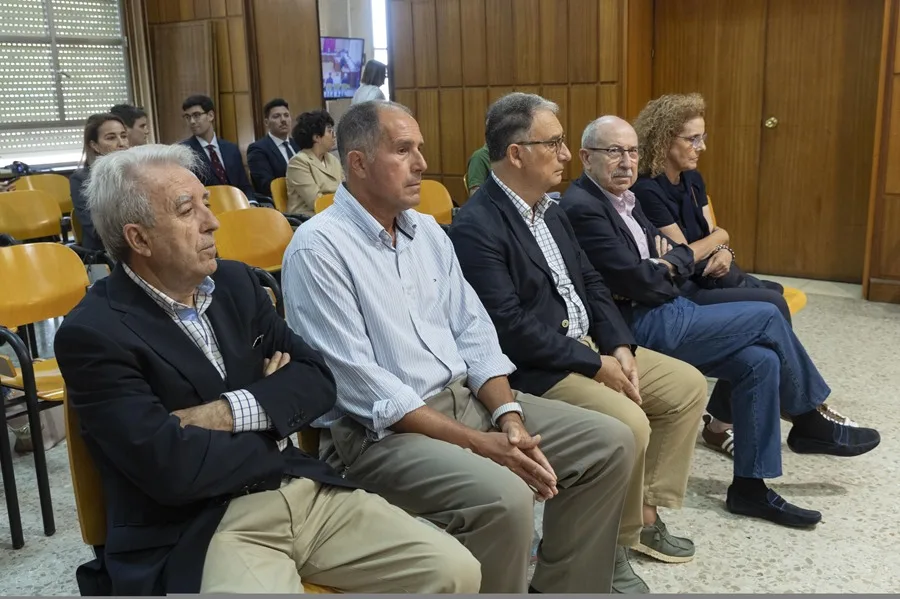 Los acusados del caso de presunta corrupción urbanística ?Novo Carthago