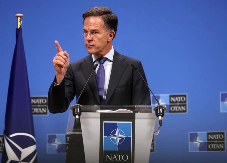 El secretario general de la OTAN, Mark Rutte