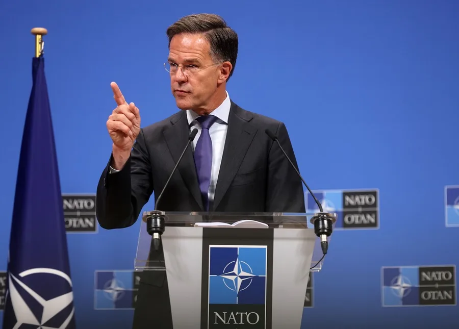 El secretario general de la OTAN, Mark Rutte