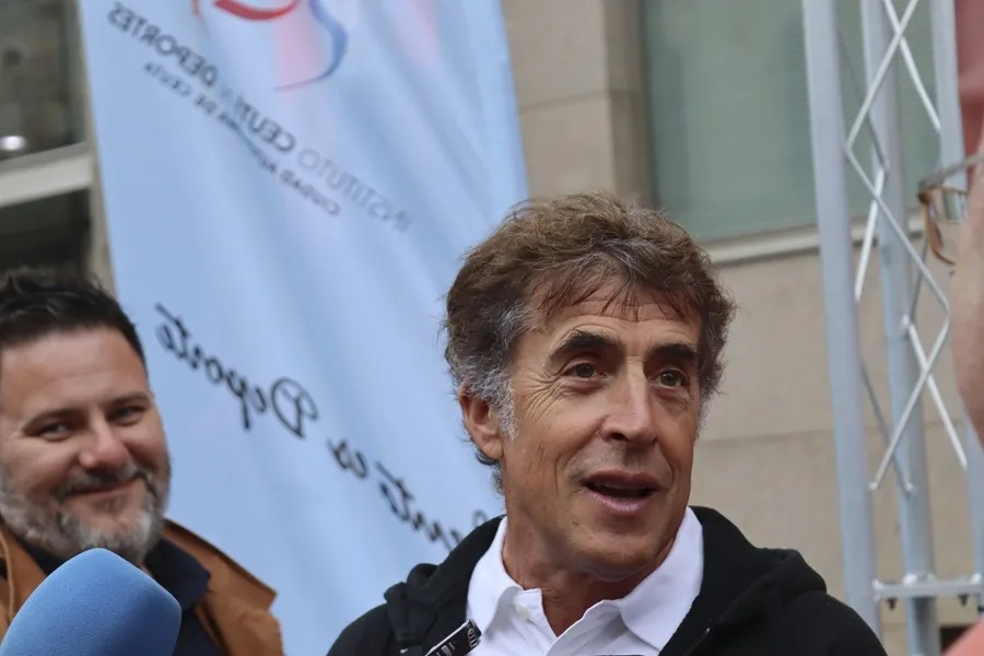 El ex ciclista profesional Pedro Delgado