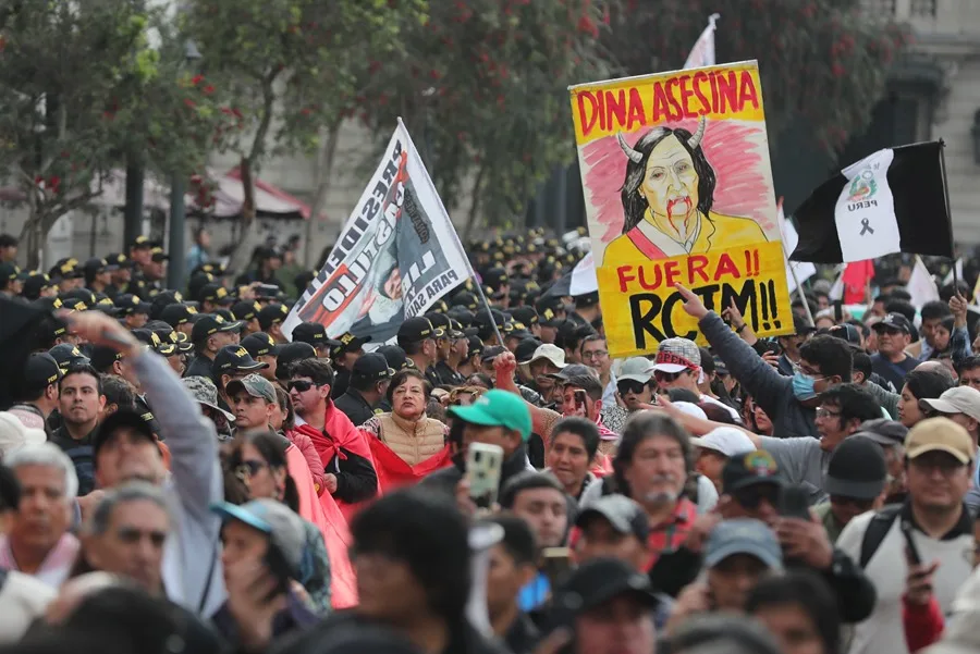 Perú protesta