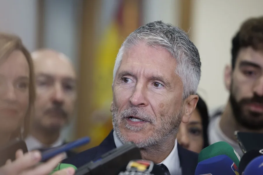 El ministro del Interior, Fernando Grande-Marlaska,