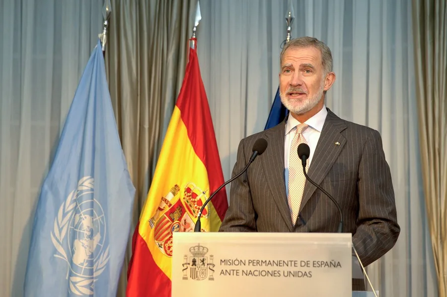 Rey España ONU