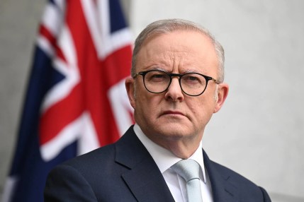 El primer ministro de Australia, Anthony Albanese.
