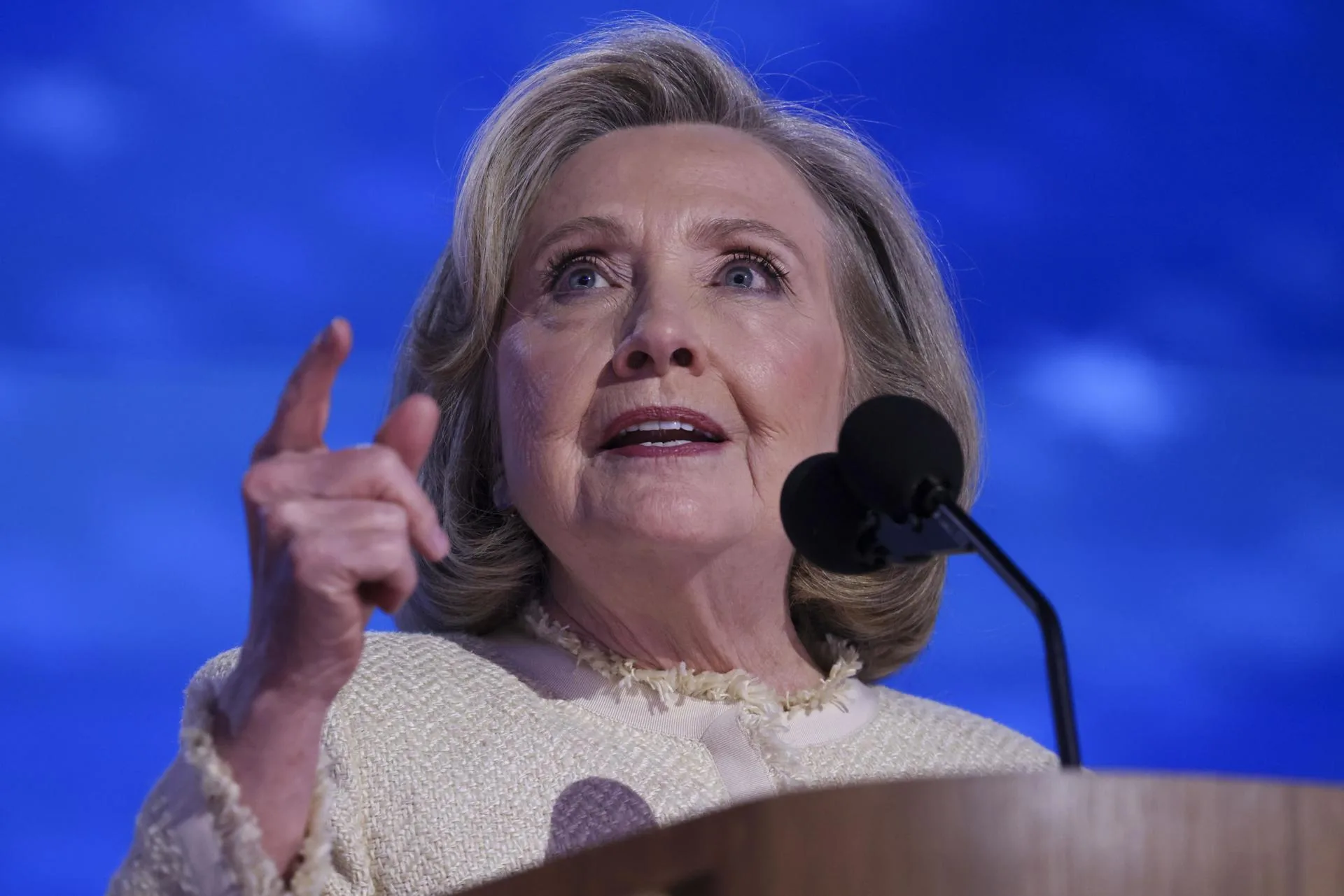La exsecretaria de Estado de EE.UU., Hillary Clinton, en una imagen de archivo. EFE/JUSTIN LANE