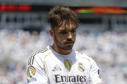 Foto de archivo del jugador de Real Madrid Raúl Asencio, durante un partido del Mundial de Clubes. EFE/André Coelho