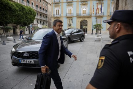 El president de la Generalitat, Carlos Mazón,en una imagen reciente. EFE/Biel Aliño