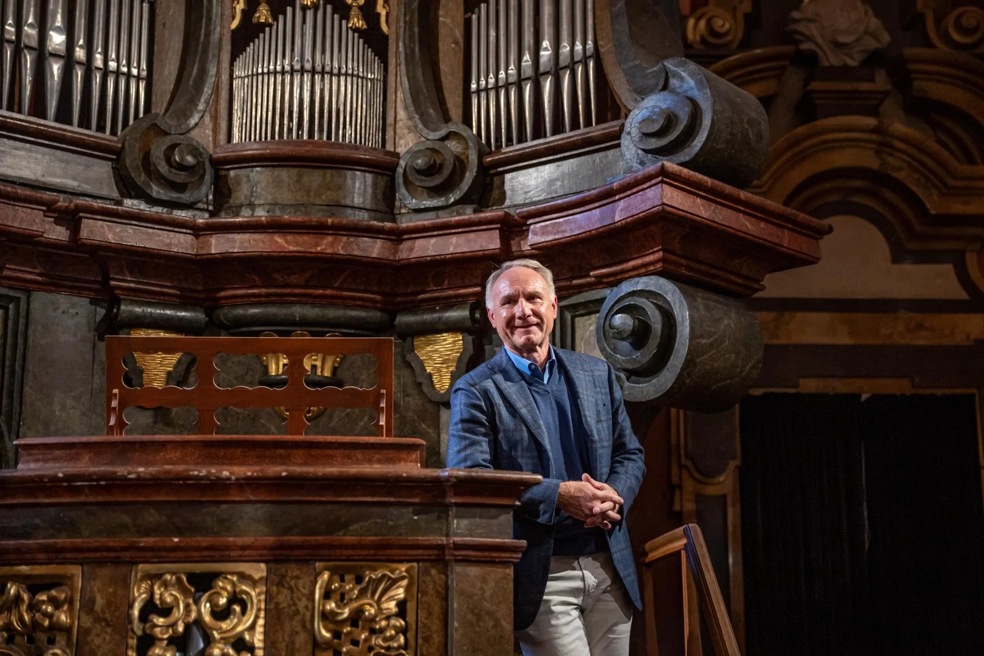 El escritor estadounidense Dan Brown.