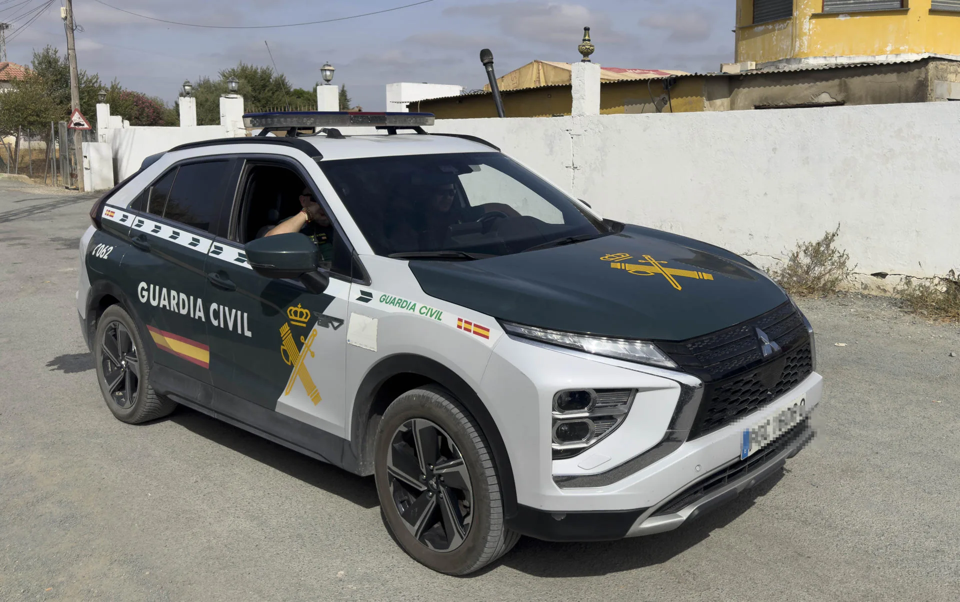 Vehículo de la Guardia Civil en una imagen de archivo sin relación con los hechos. EFE/ David Arjona