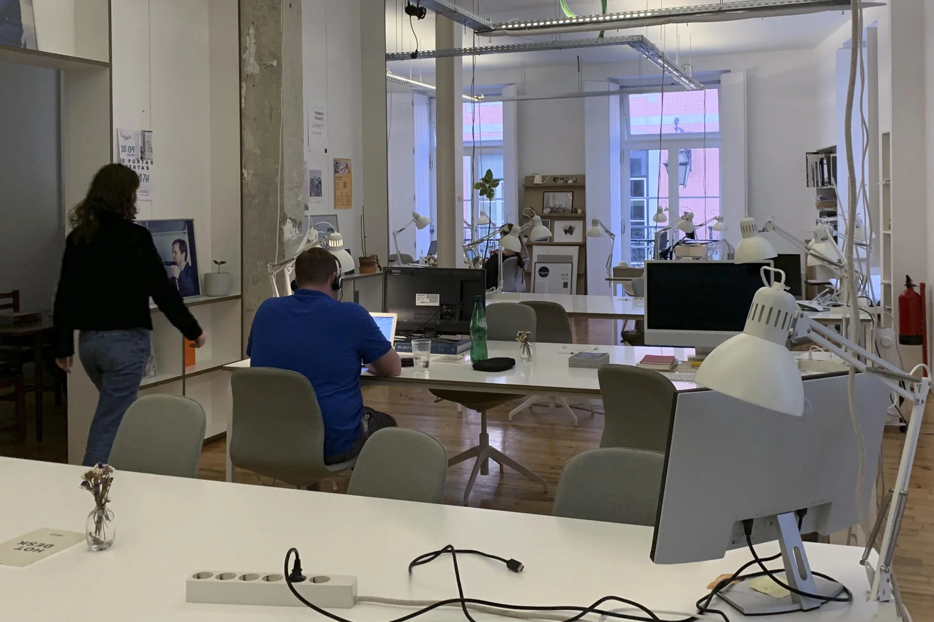 Vista de una oficina, en una imagen de archivo. EFE/Paula Fernández