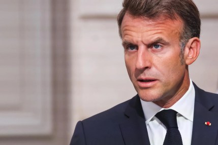 El presidente de Francia, Emmanuel Macron, durante una rueda de prensa, en una imagen de archivo. EFE/LUDOVIC MARIN