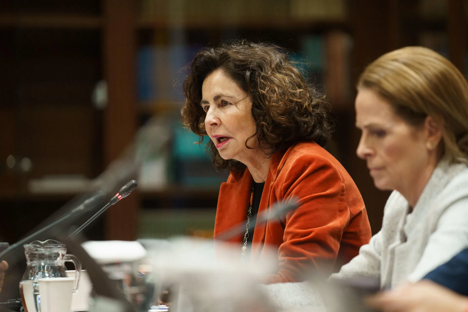 Imagen de archivo de la consejera de Hacienda y Relaciones con la Unión Europea del Gobierno de Canarias, Matilde Asián.. EFE/Ramón de la Rocha