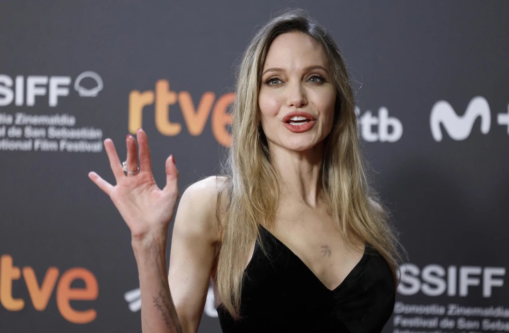 La actriz Angelina Jolie