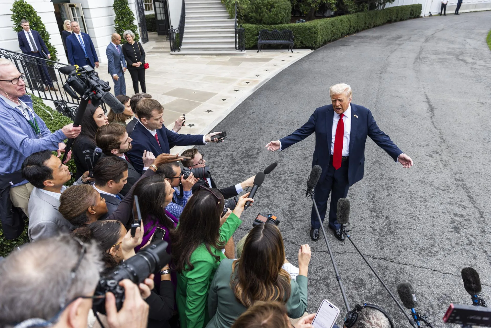El presidente de Estados Unidos, Donald Trump. EFEJim Lo Scalzo