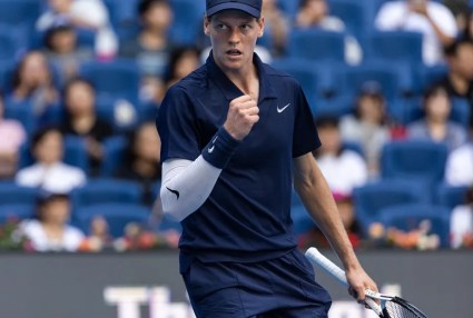 Jannik Sinner, durante su partido contra Alex de Miñaur.
