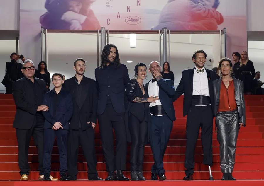 Presentación de la película "Sirat" en el Festival de Cannes.