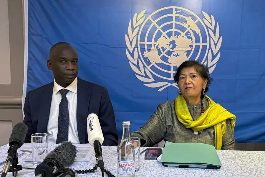 La presidenta de la Comisión de Derechos Humanos de la ONU en Sudán del Sur, Yasmin Sooka