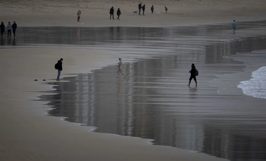 Vista de la playa de La Concha de San Sebastián