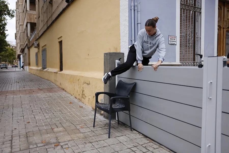 Barreras contra las inundaciones en el barranco de la Saleta 