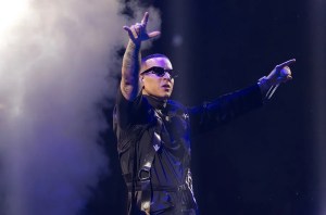 Daddy Yankee se presenta hoy en su concierto "La Meta" en el Coliseo Jose Miguel Agrelot en San Juan (Puerto Rico). EFE/Thais Llorca