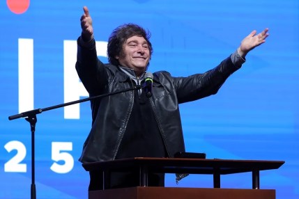 Milei comicios Argentina