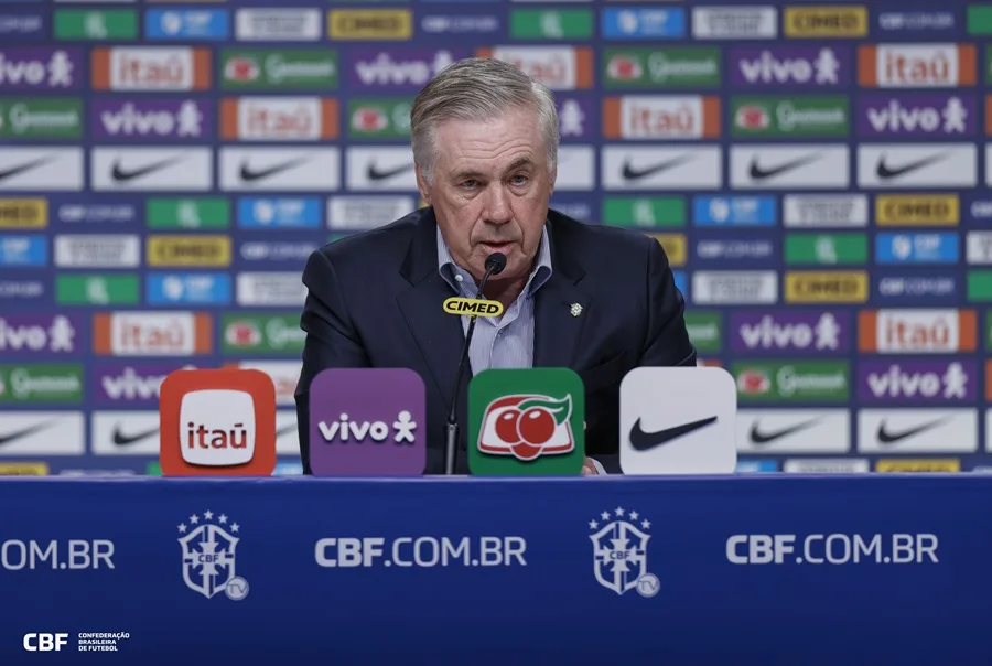 Ancelotti convoca a Vinícius y Rodrygo para amistosos de Brasil con Japón y Corea del Sur
