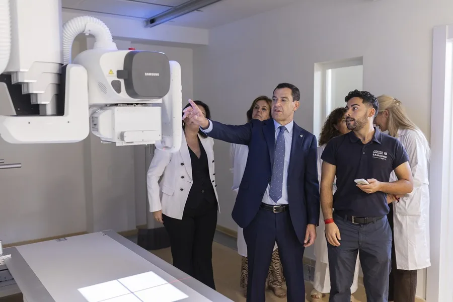 El presidente de la Junta de Andalucía, Juanma Moreno