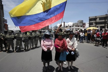Ecuador protesta