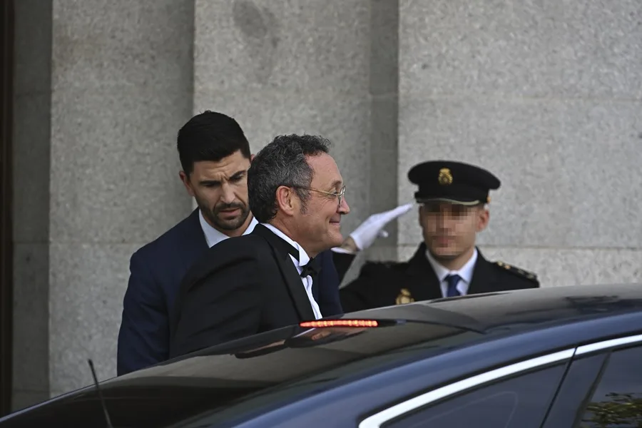 El fiscal general del Estado, Álvaro García Ortiz (c),