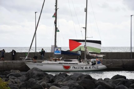 La Armada de Israel detiene al periodista español Néstor Prieto en un barco de la flotilla