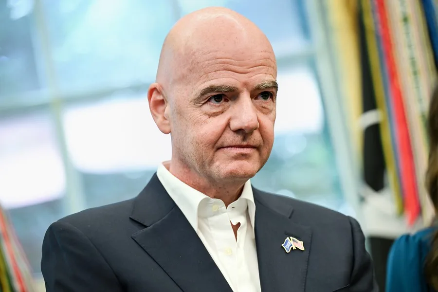 El presidente de la FIFA, Gianni Infantino.