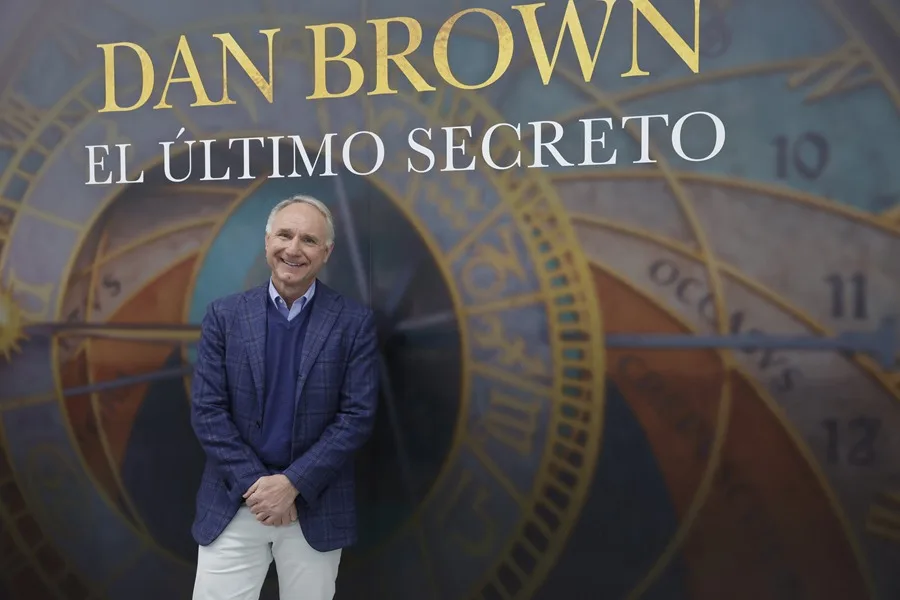 Dan Brown presenta en Madrid su última novela, 'El último secreto'.