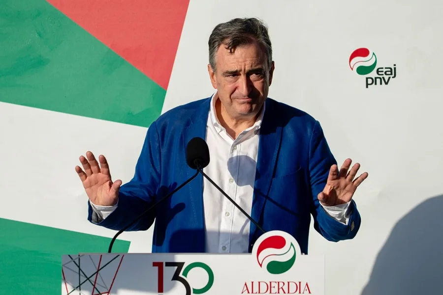 El presidente del PNV Aitor Esteban 