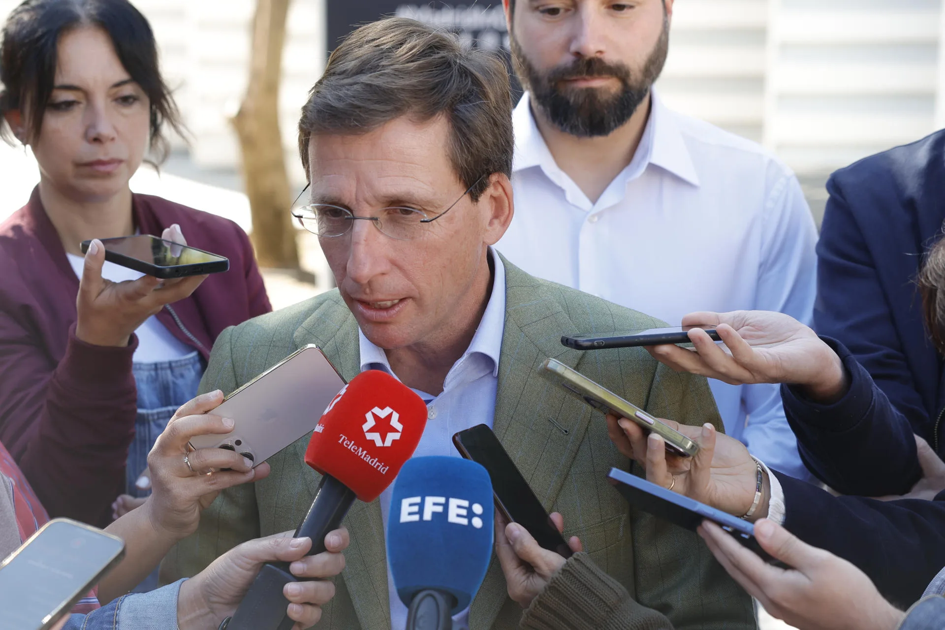 El alcalde de Madrid, José Luis Martínez-Almeida. EFE/Zipi