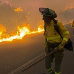 Bomberos trabajan en el incendio en el que seis personas han muerto en el municipio almeriense de Los Gallardos, en concreto en una pedanía del municipio vecino de Bédar, habiendo sido halladas algunas de las víctimas en el interior de vehículos que fueron alcanzados por las llamas. EFE/Emergencias Andalucía SÓLO USO EDITORIAL, PERMITIDO SU USO SÓLO EN RELACIÓN A LA INFORMACIÓN QUE APARECE EN EL PIE DE FOTO (CRÉDITO OBLIGATORIO)